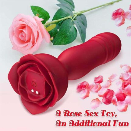 ThrustLink Rose — App-Controlled Thrusting Anal Vibrator
