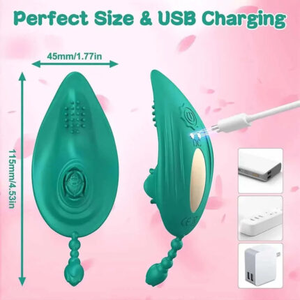 SecretPulse Rose — App Remote Panty Vibrator