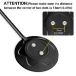 Rose MagDock Noir — Black USB Charging Station, 2.6ft - Image 4