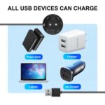 Rose MagDock Noir — Black USB Charging Station, 2.6ft - Image 7