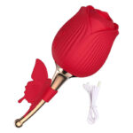 Butterfly Bliss Rose — Dual-Wing External + Internal Pleasure