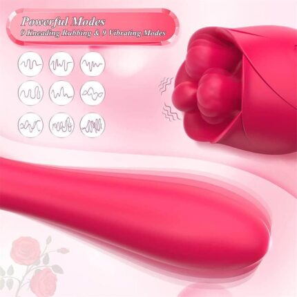 CatClaw Knead Rose — Feline-Inspired G-Spot Wand Massager