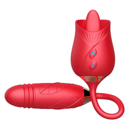 DoubleDip Rose — Twin Sucking Vibrators for Full Coverage
