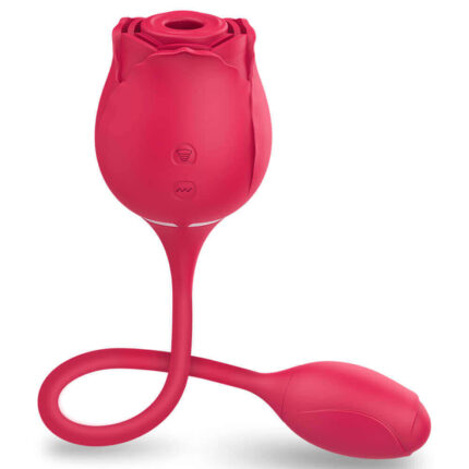EggBloom Rose — Suction Rose + Love Egg Vibrator Set