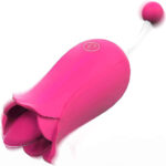 FlowerTongue Pro — Licking + G-Spot Vibrator Combo