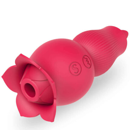DuoWave Rose — 2-in-1 Vibration & Tongue Licking