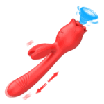 RabbitRose 3-in-1 — Triple Motor Rabbit-Style Vibrator