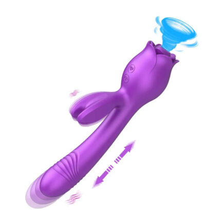 RabbitRose 3-in-1 — Triple Motor Rabbit-Style Vibrator