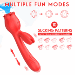 RabbitRose 3-in-1 — Triple Motor Rabbit-Style Vibrator - Image 5