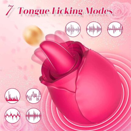 DoubleAction Rose — Simultaneous Licking & Suction