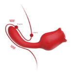CurveTail Rose — Suction + Curved G-Spot Silicone Extension - Image 3