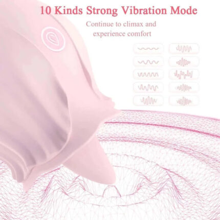 TenderTongue Rose — 9 Gentle Licking Patterns