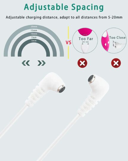 Rose MagDock Pro — Adjustable Spacing Magnetic Charger