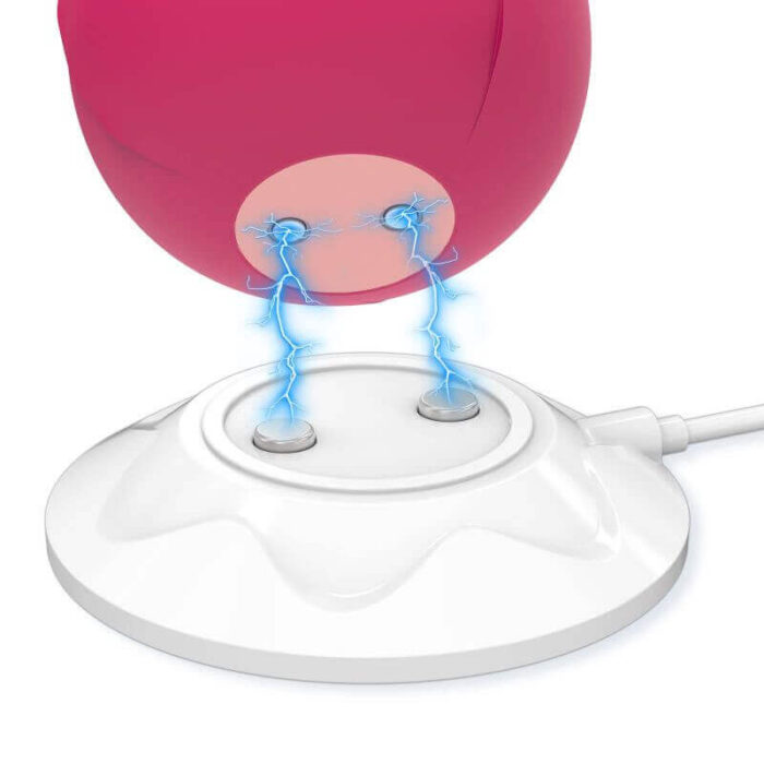 Rose MagDock — Fast Magnetic USB Charging Base, 12mm