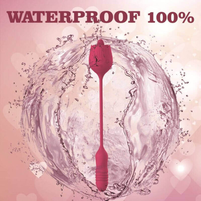 Extendo Pro Rose — 10 Lick Modes + 10 Telescopic Speeds