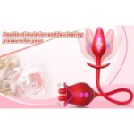 His Rose Duo — Tongue Licking + Vibrating Butt Plug for Men - Image 4