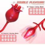 His Rose Duo — Tongue Licking + Vibrating Butt Plug for Men - Image 8