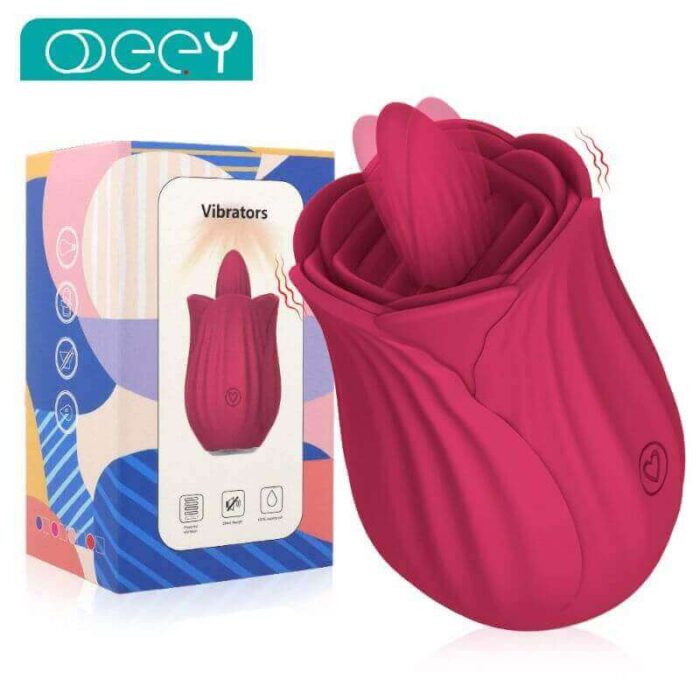 ThickLick 2.0 Rose — Extra-Wide Tongue Vibrator