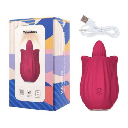 ThickLick 2.0 Rose — Extra-Wide Tongue Vibrator