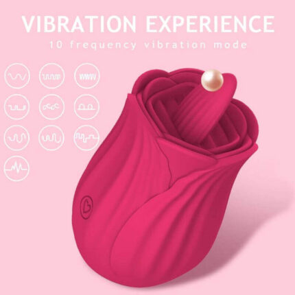 ThickLick 2.0 Rose — Extra-Wide Tongue Vibrator