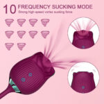 RosePro Combo — Suction Rose with Detachable Dildo - Image 4