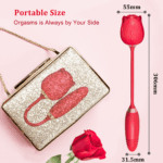 ThrustVibe Rose — 2-in-1 Suction + Thrusting Dildo - Image 14