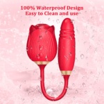 ThrustVibe Rose — 2-in-1 Suction + Thrusting Dildo - Image 23