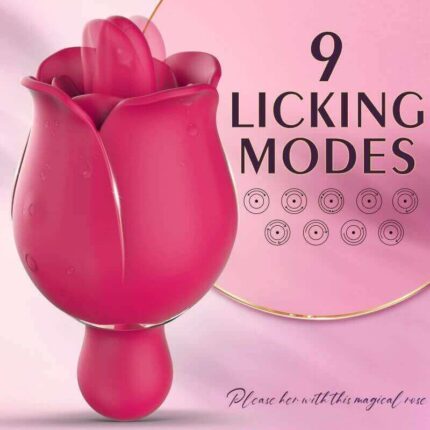 TongueWave Rose — Rippling Licking Sensations