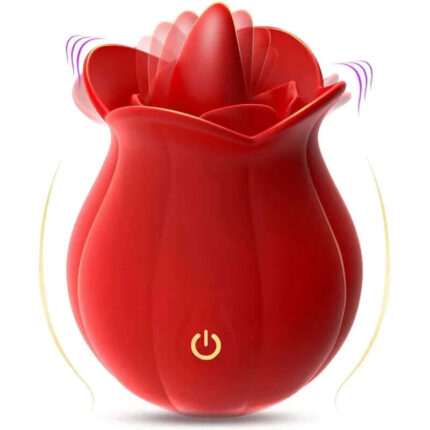 DuoSense Rose — Licking & Vibrating Combo for Her