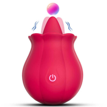 DuoSense Rose — Licking & Vibrating Combo for Her
