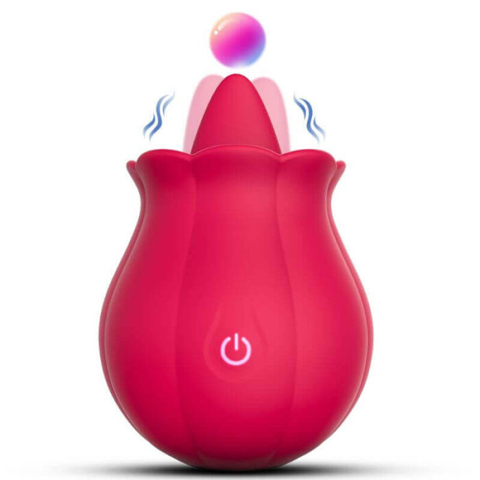 DuoSense Rose — Licking & Vibrating Combo for Her