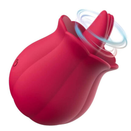 DuoSense Rose — Licking & Vibrating Combo for Her