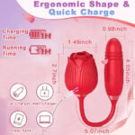 Telescopic Thrust Rose — 2-in-1 G-Spot Extending Stem - Image 4