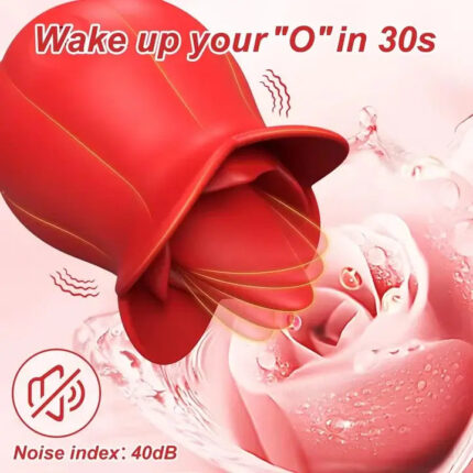 Velvet Lick Rose — 10-Speed Tongue Clitoral Massager