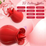 Velvet Lick Rose — 10-Speed Tongue Clitoral Massager - Image 12