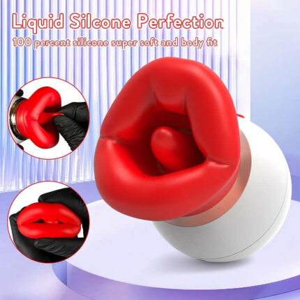 3-in-1 TriRose — Tongue Licking, Suction & G-Spot Vibe