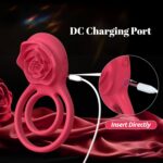DuoPulse Rose Ring — Couple's Vibrating Cock Ring - Image 18