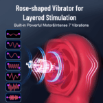 DuoPulse Rose Ring — Couple's Vibrating Cock Ring - Image 8