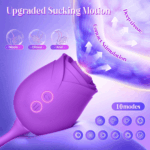DuoPulse Rose — Suction Rose + G-Spot Dildo Combo - Image 13