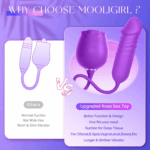 DuoPulse Rose — Suction Rose + G-Spot Dildo Combo - Image 18