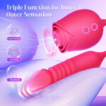 DuoPulse Rose — Suction Rose + G-Spot Dildo Combo - Image 20