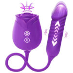 DuoPulse Rose — Suction Rose + G-Spot Dildo Combo - Image 21