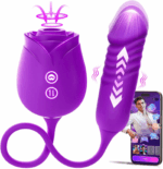 DuoPulse Rose — Suction Rose + G-Spot Dildo Combo - Image 28