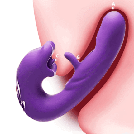 FlutterTongue Rose — Flapping Licker + G-Spot Stimulator