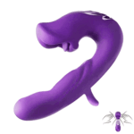 FlutterTongue Rose — Flapping Licker + G-Spot Stimulator