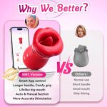 5-in-1 App Fusion Rose — Tongue, Suction & Smart Control - Image 8