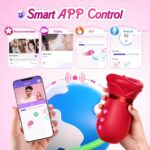 5-in-1 App Fusion Rose — Tongue, Suction & Smart Control - Image 9