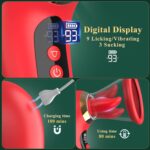 5-in-1 Fusion Rose — Suction, Vibration & Multi-Mode Pleasure - Image 4