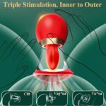 5-in-1 Fusion Rose — Suction, Vibration & Multi-Mode Pleasure - Image 5