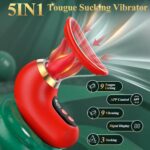 5-in-1 Fusion Rose — Suction, Vibration & Multi-Mode Pleasure - Image 8